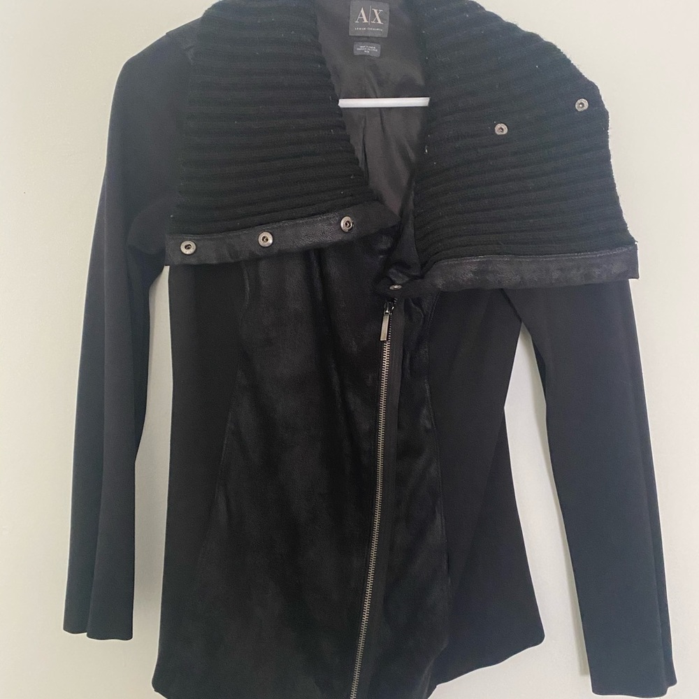A/X Armani Exchange Faux Suede Jacket